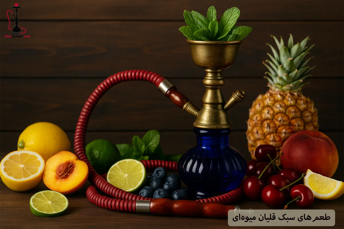 طعم‌های سبک قلیان میوه‌ای