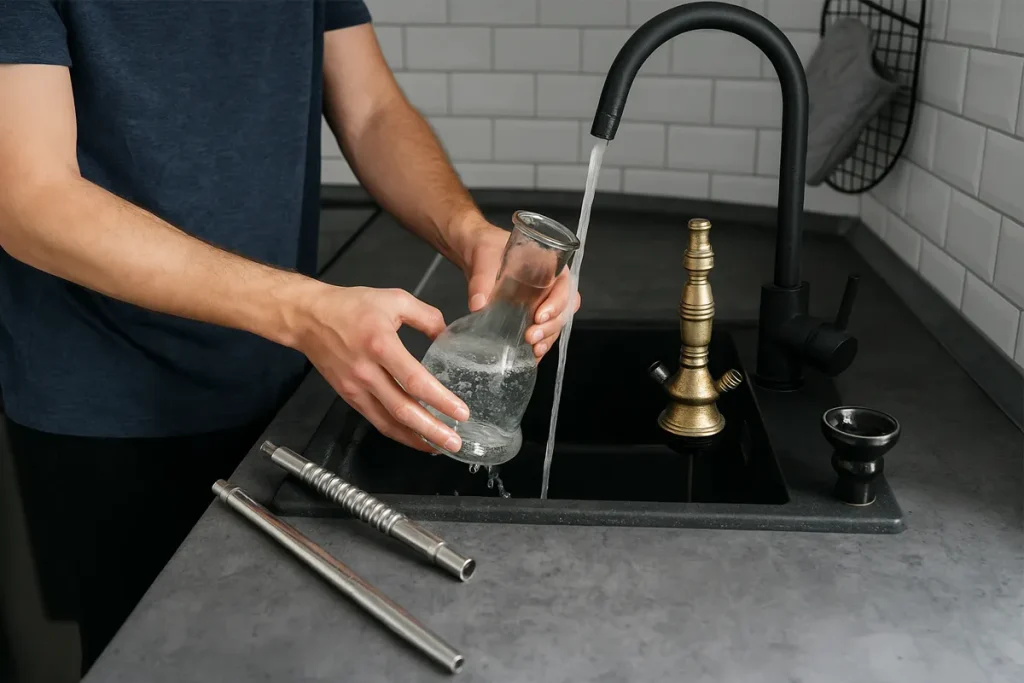 تعویض طعم قلیان