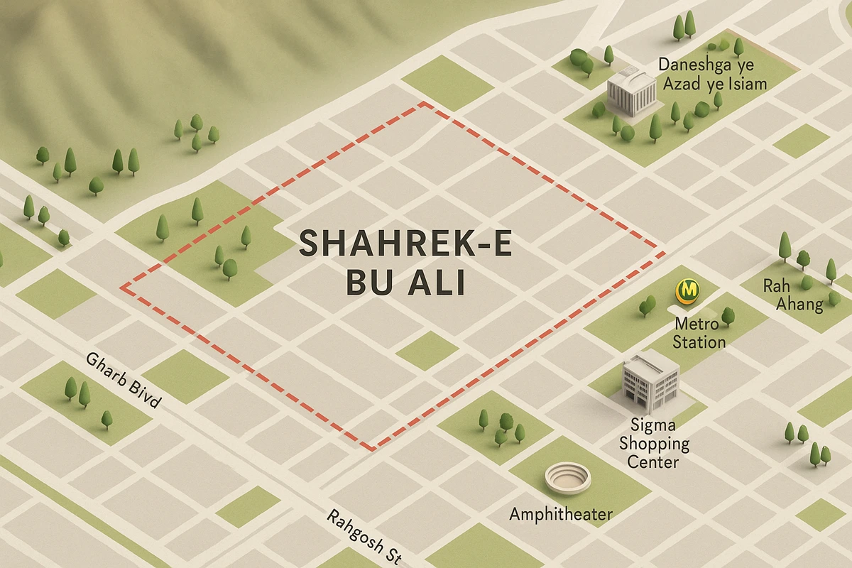 الو قلیون شهرک بو علی