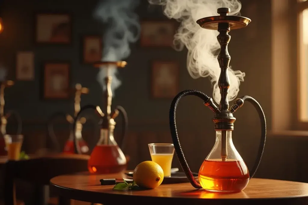 آب بندی قلیون چوبی