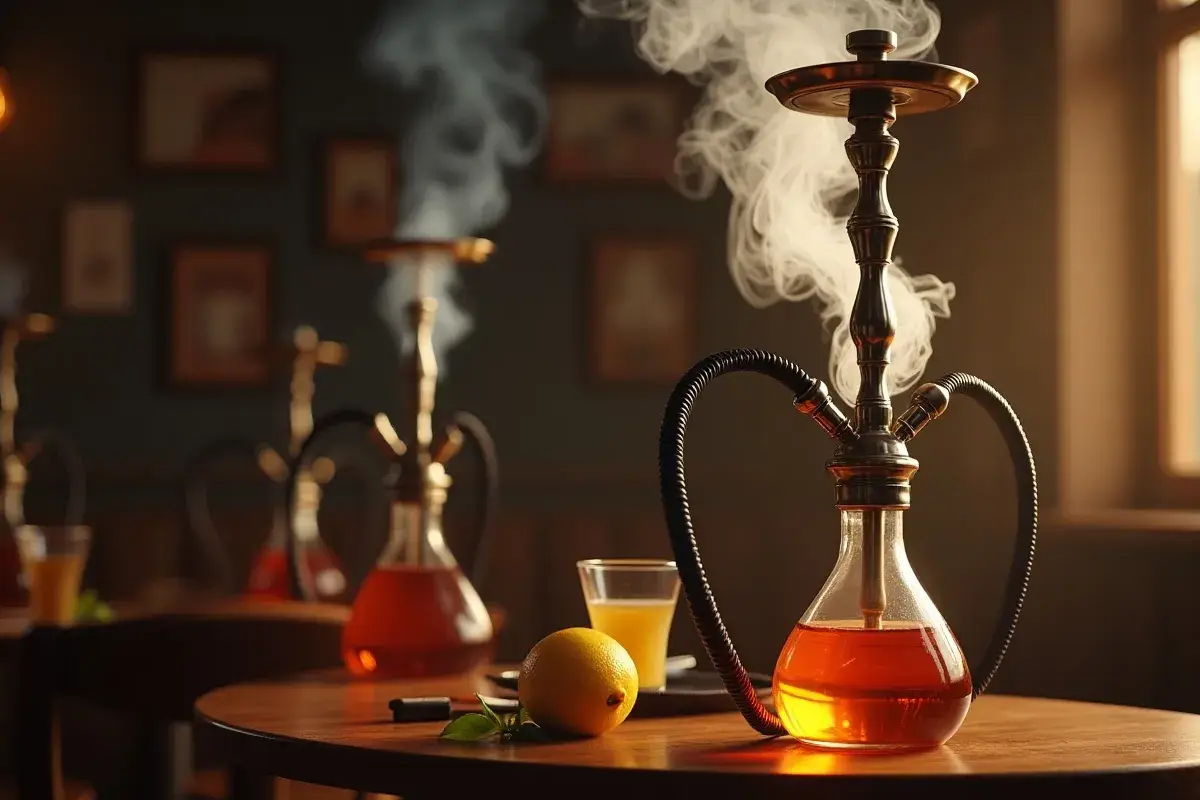 آب بندی قلیون چوبی